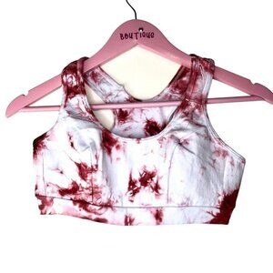 Fitness Shorts/Top Set Champaign Tie Dye Size M